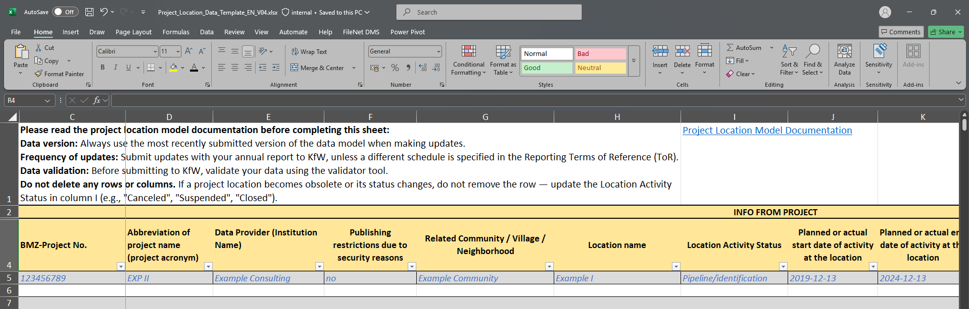 PLM example with Unique ID