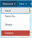 ODP save resource