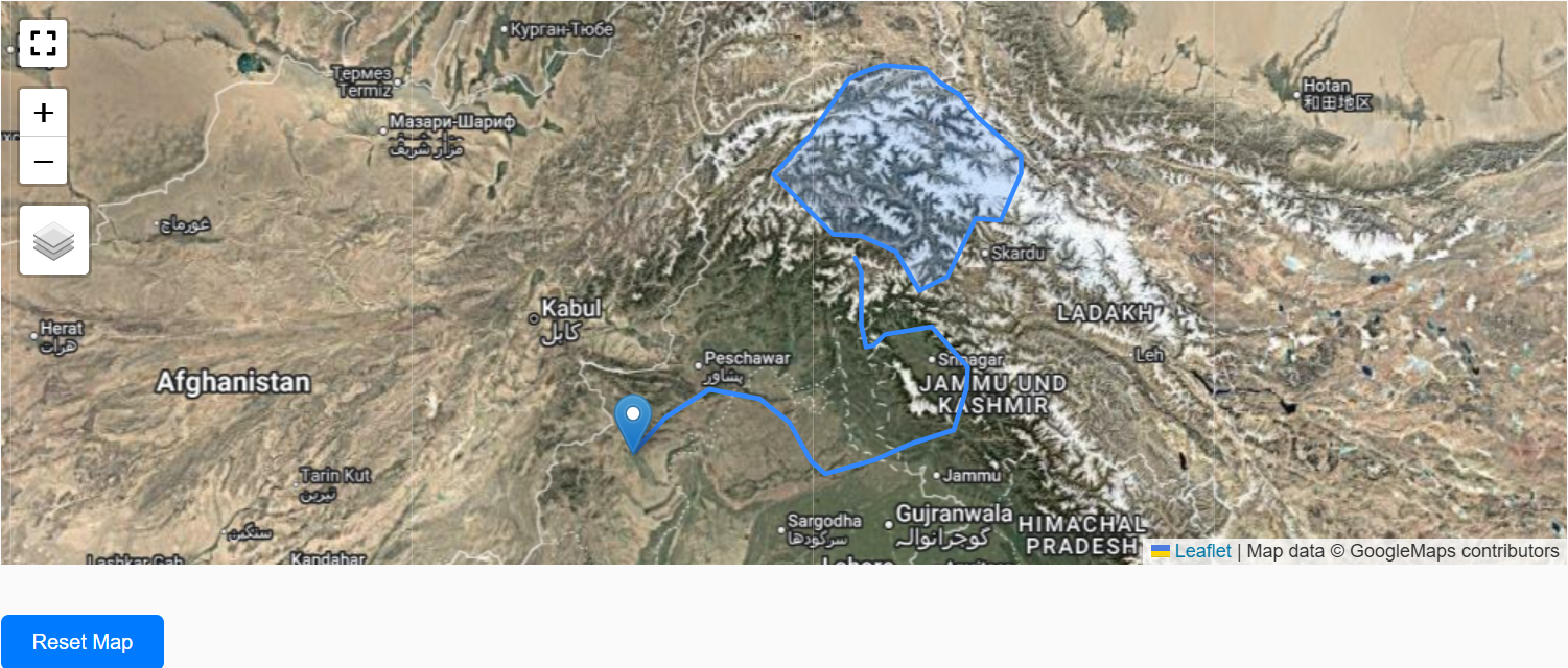 Successful validation – download GeoJSON